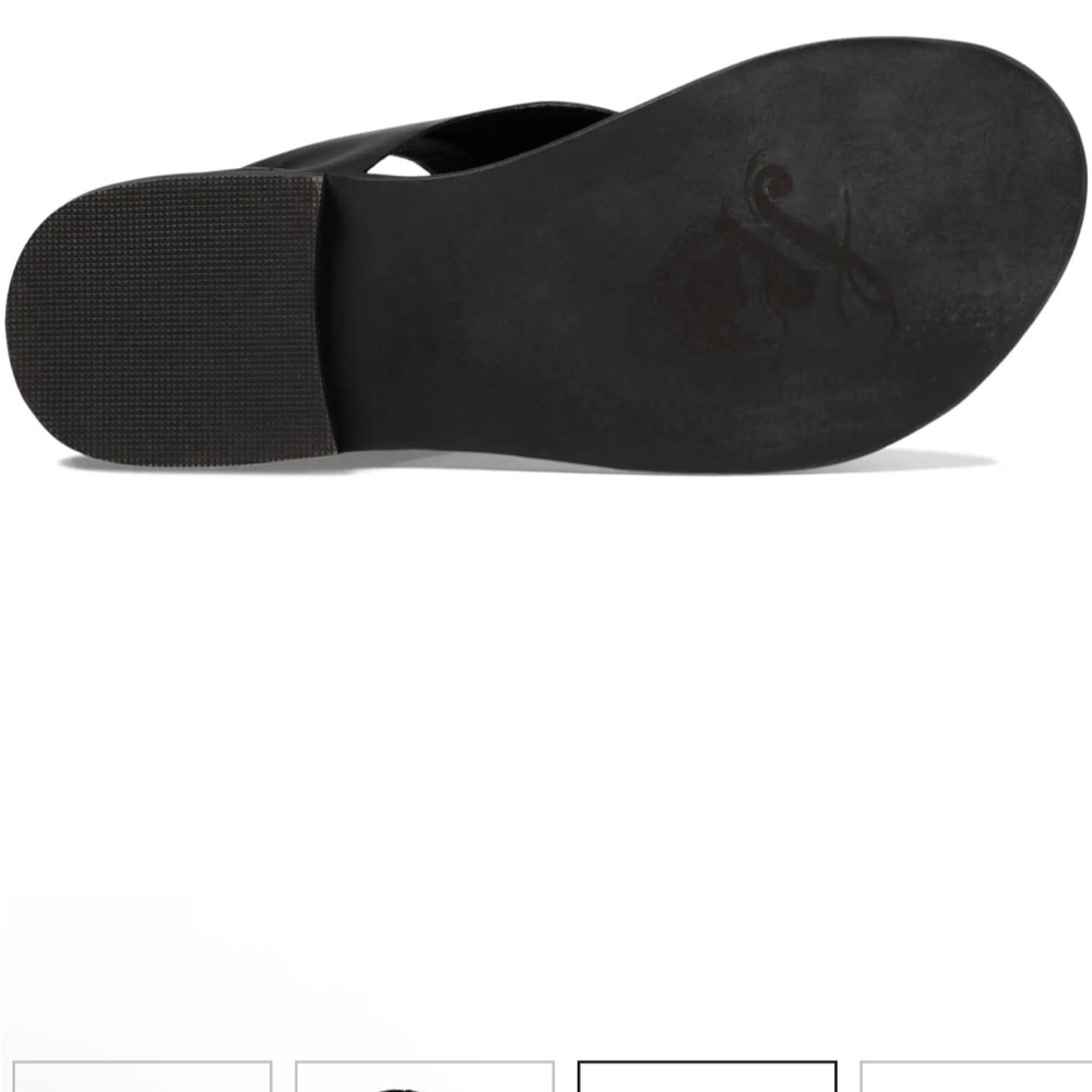 Free People NIB Uma Thong Sandal Black Sandals - Picture 5 of 6